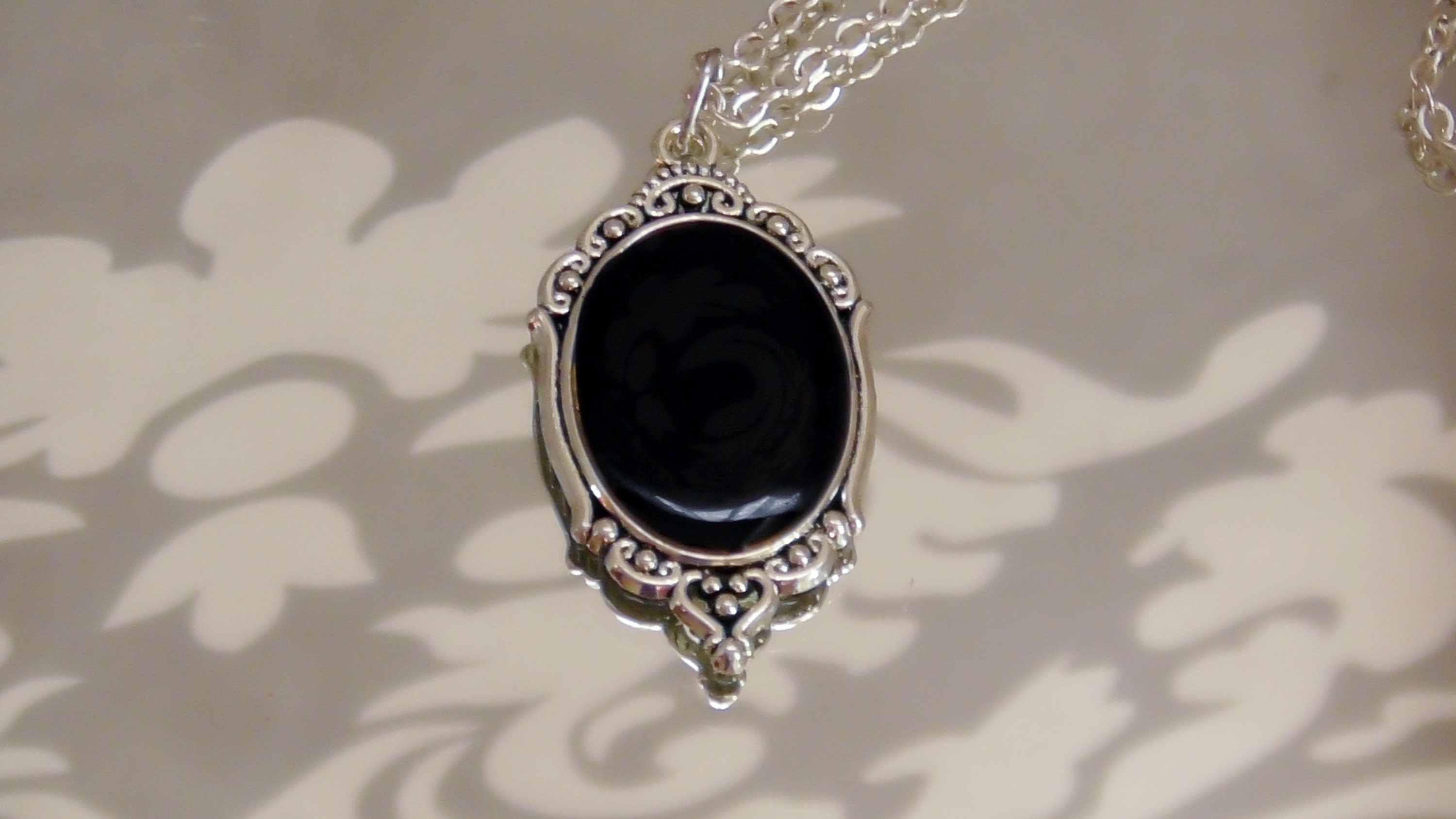 Morticia Addams Victorian Black Mirror 