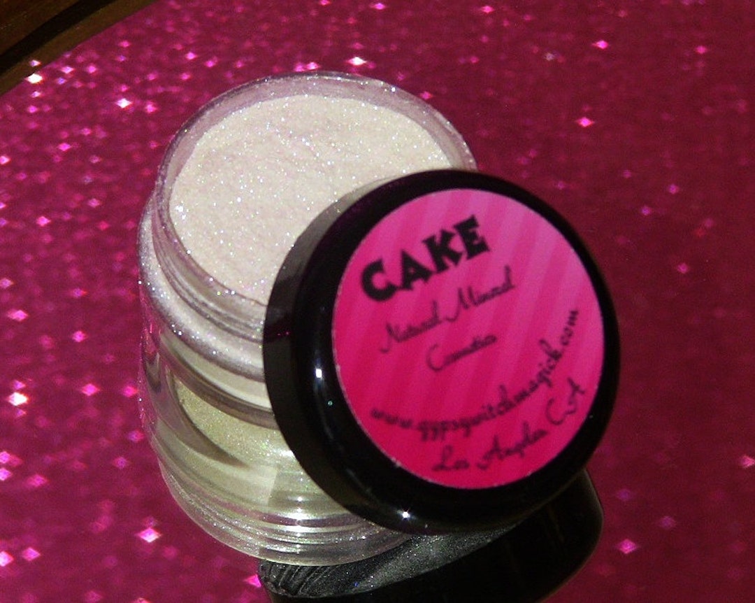STAR DUST White Sparkle Eyeshadow Natural Mineral Makeup CAKE Etsy