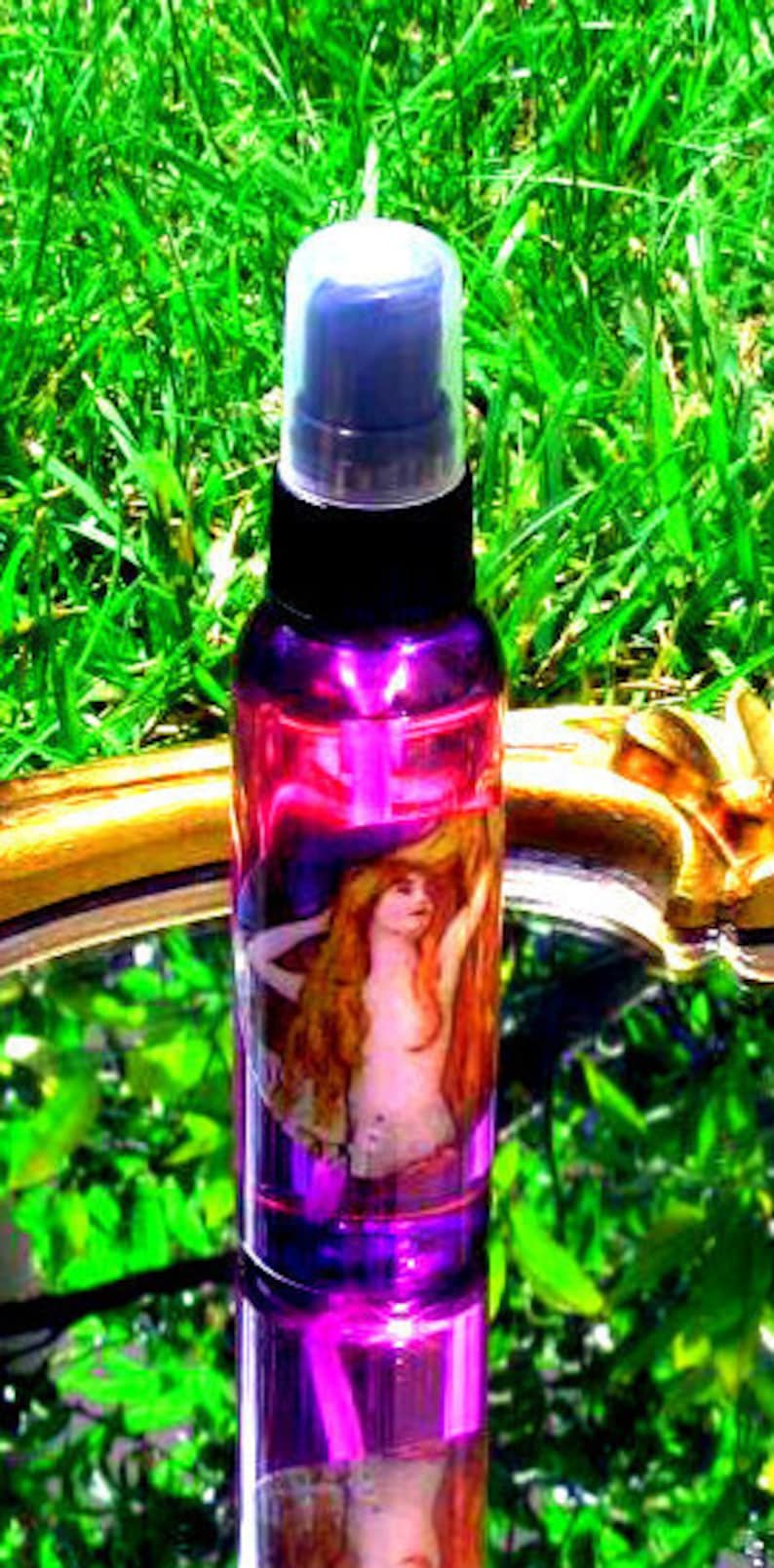 Mermaid Secret Long Thick Hair Oil All Natural image 1