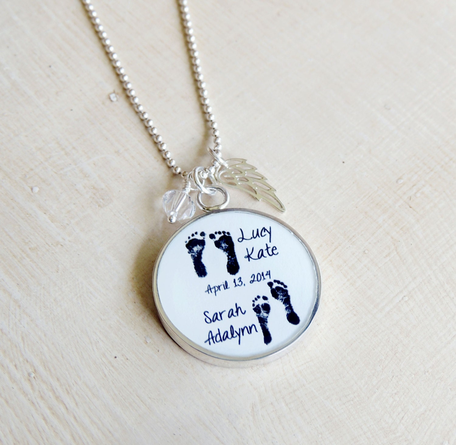 Mom Necklace Miscarriage Gift Memorial 