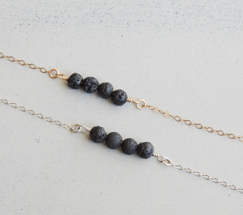 Gold Diffuser Necklace Sterling Silver Aromatherapy Necklace Etsy