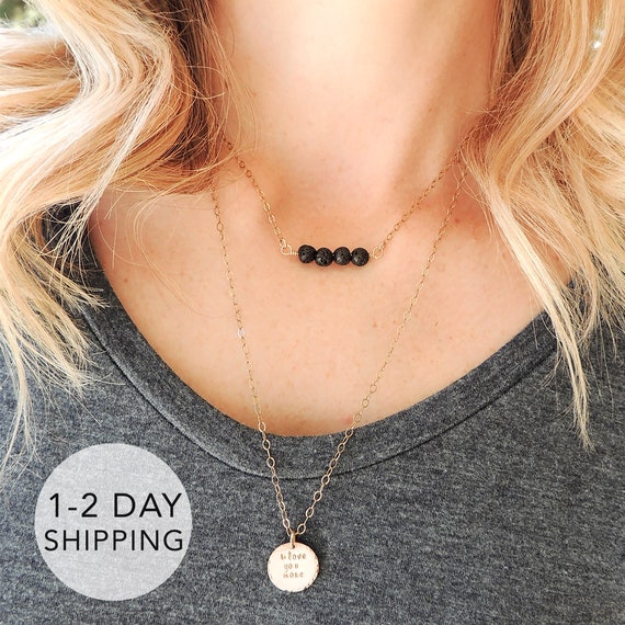 Etsy diffuser necklace deals