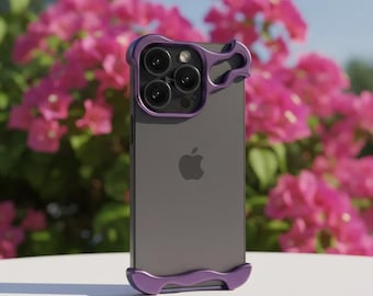 Luksusowe etui bumper ze stopu aluminium do serii iPhone 12–17