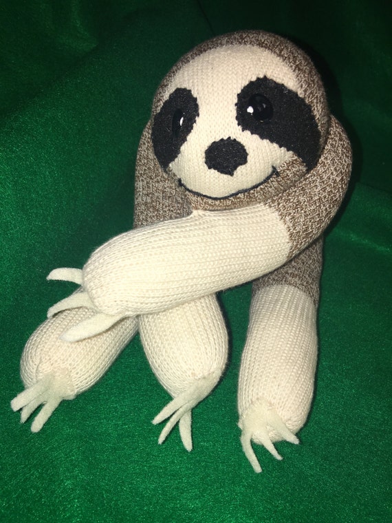 sloth sock monkey
