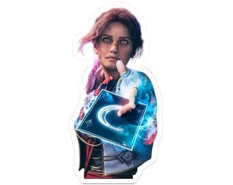 Sciel Clair Obscur Expedition 33 Decal Sticker | RPG Laptop, Car Window (Vinyl)