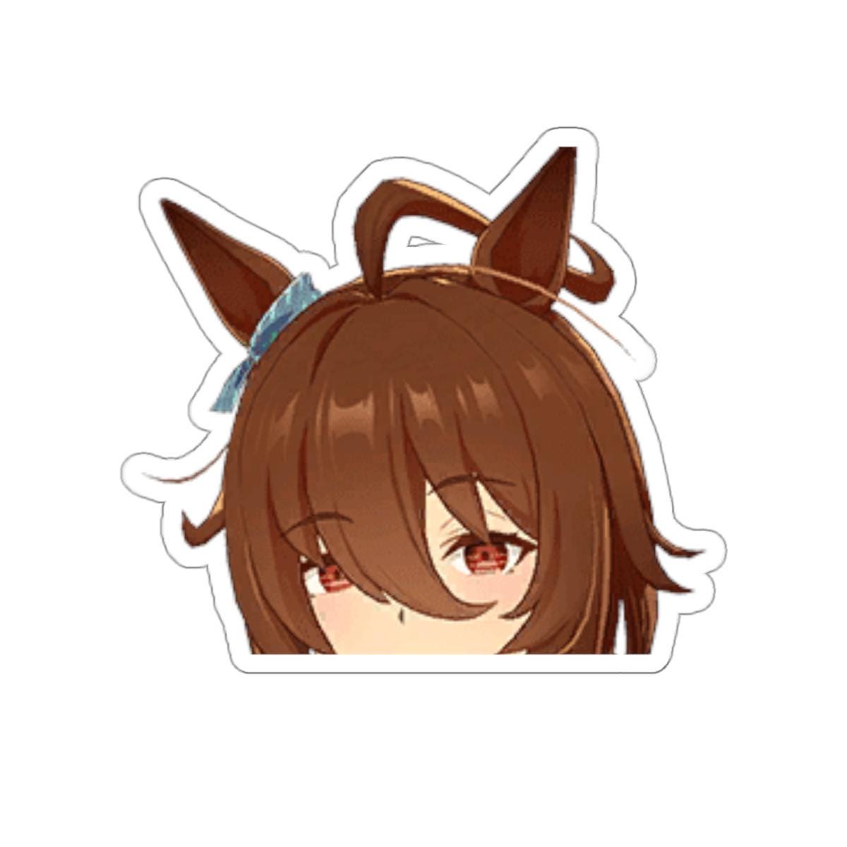Umamusume Agnes Tachyon Stickers & Keychains - Etsy