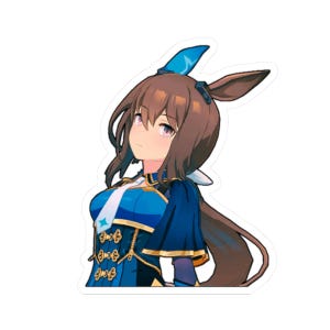 Adesivi e portachiavi Umamusume Admire Vega