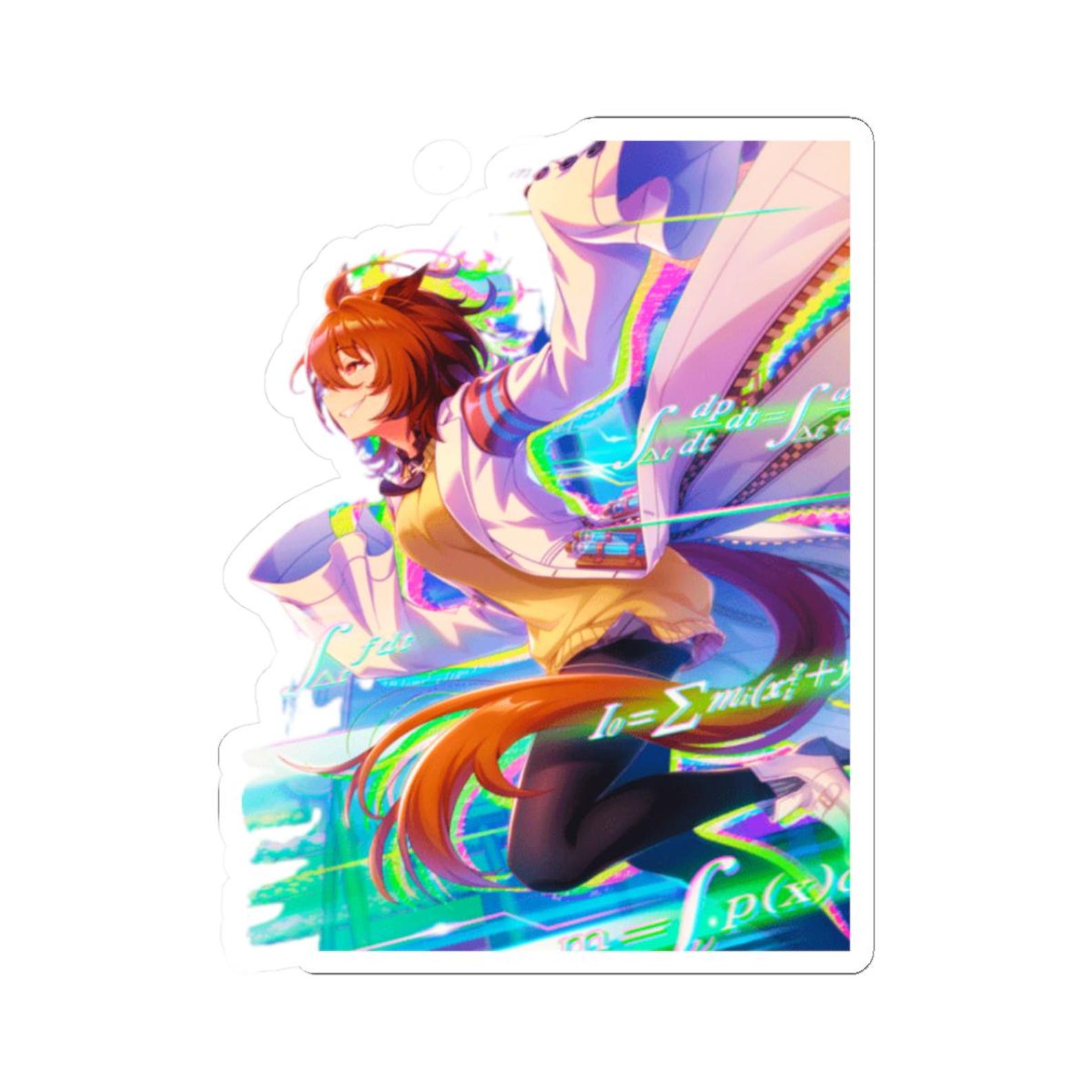 Umamusume Agnes Tachyon Stickers & Keychains - Etsy