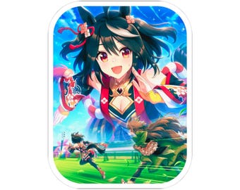 Umamusume Kitasan Black Stickers