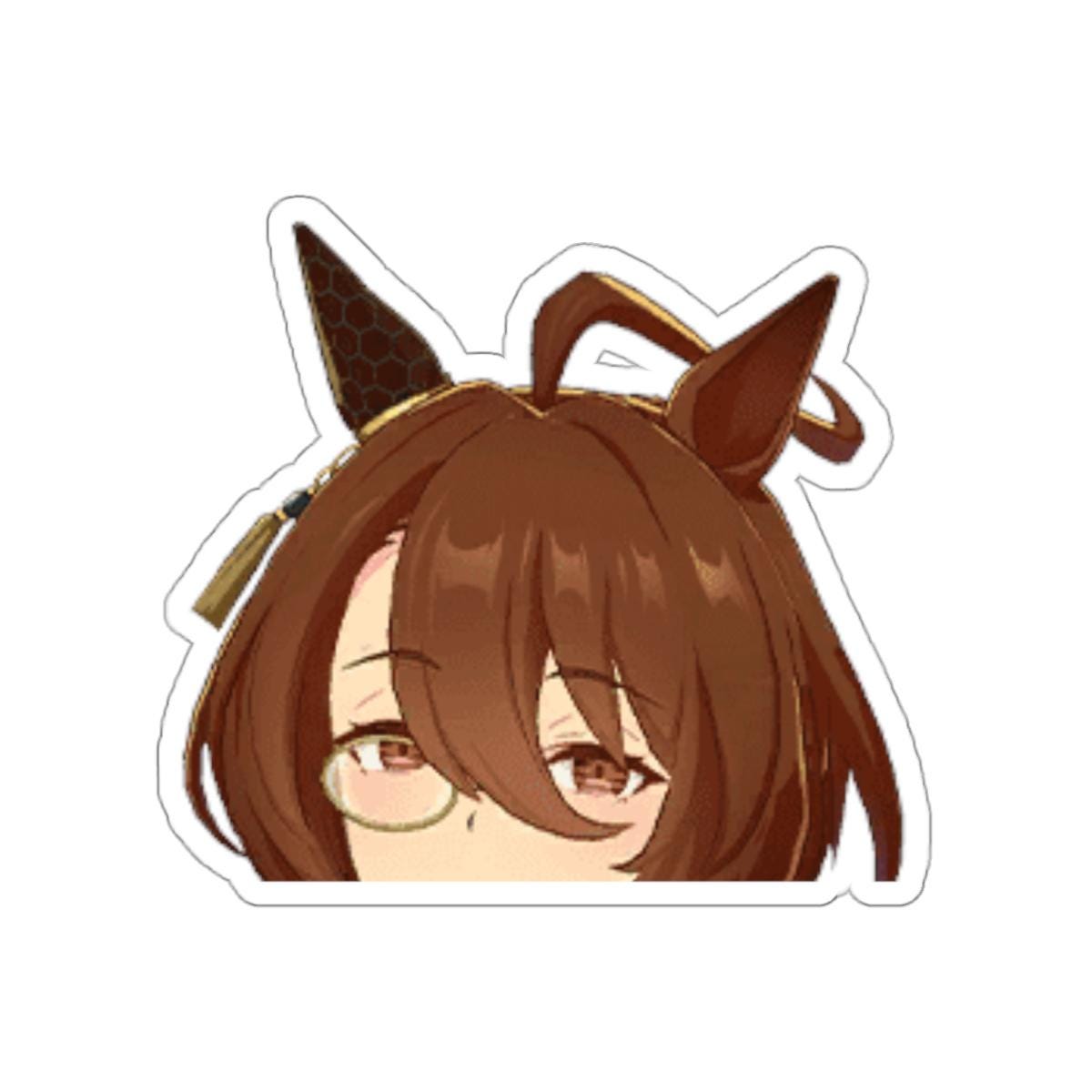 Umamusume Agnes Tachyon Stickers & Keychains - Etsy