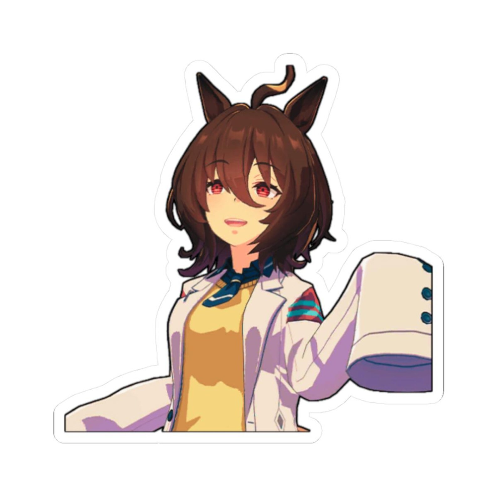 Umamusume Agnes Tachyon Stickers & Keychains - Etsy