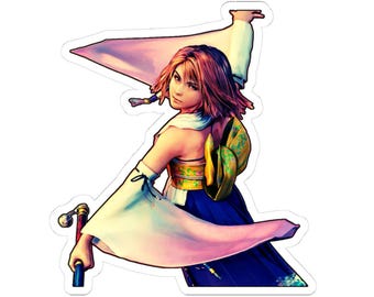 Final Fantasy X Yuna Stickers