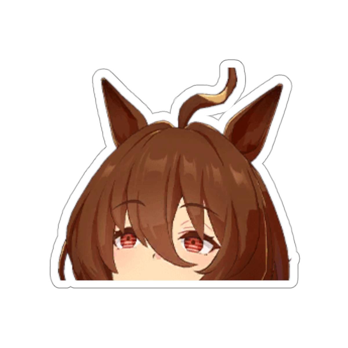 Umamusume Agnes Tachyon Stickers & Keychains - Etsy