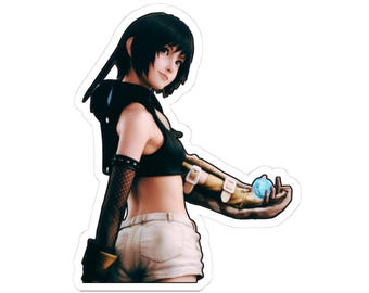 Final Fantasy VII Yuffie Kisaragi Stickers