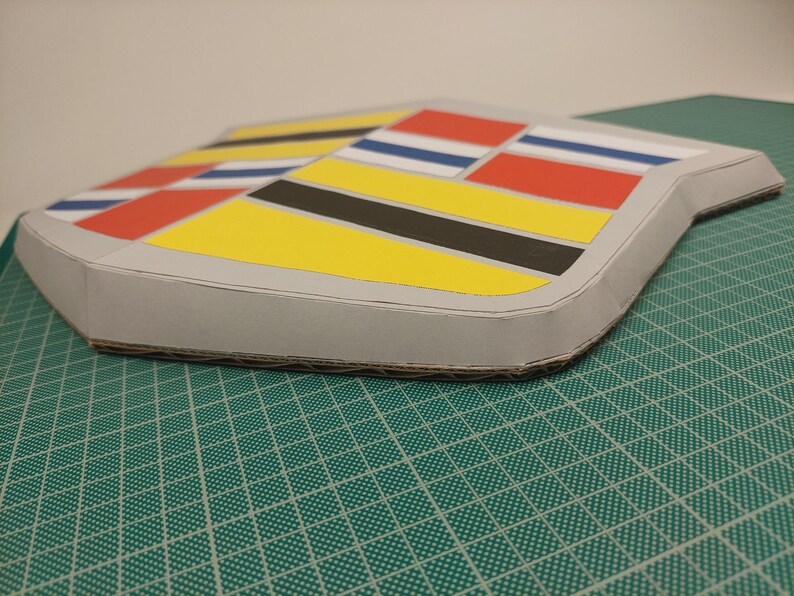 Paper Model 3D Logo Cadillac, DIY Wall Decor, Origami (PDF Pattern) - Etsy