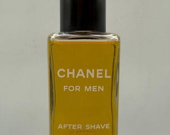 CHANEL for MEN COLOGNE, Vintage 4 Ounce Bottle, 80% Full, Classic