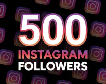 500 Instagram-Follower | Non-Drop, Lifetime-Service (kein Passwort erforderlich)