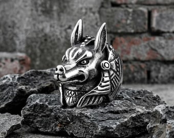 Wolf King Ring, Animal Ring, Retro Fashion
