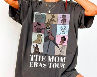 Vintage Disney Mom Vibes Shirt, Königin Sarabi Duchess Perdita Kanga Mrs. Jumbo Shirt, Disneyland Muttertag Shirt, Geschenk für Mama Shirt