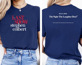 The Last Show with STEPHEN COLBERT T-Shirt, Stephen Colbert Tee
