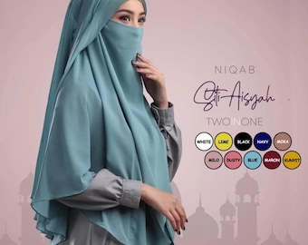 französischer Khimar Niqab jemenitischer Aisyah Kinari