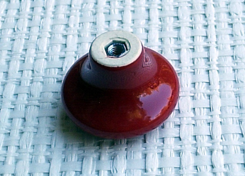 Set Of 2 Coca Cola Red Ceramic Cabinet Knobs Drawer Pull 1 12 Furniture Hardware Cupboard