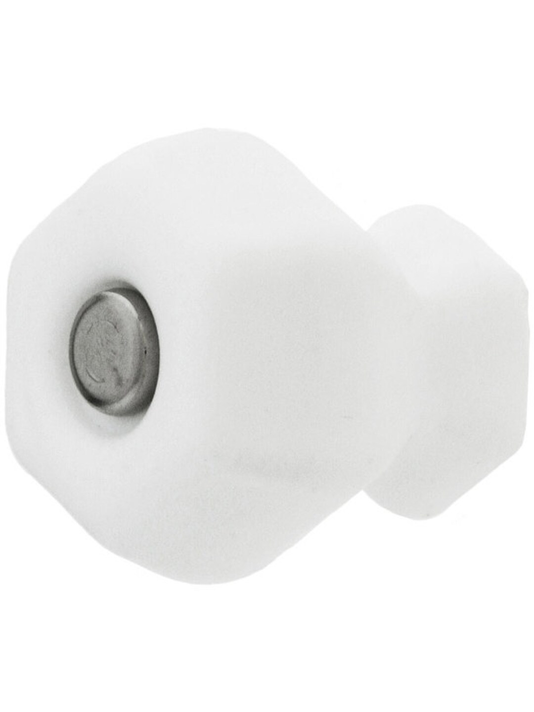 2 White Milk Glass Depression Era Cabinet Pulls Drawer Handles Vintage Style | UK
