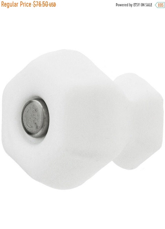 Set Of 18 White Milk Glass Cabinet Knobs Antique Depression Etsy