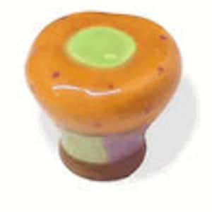 4 Hand Painted Marrakesh Ceramic Knobs