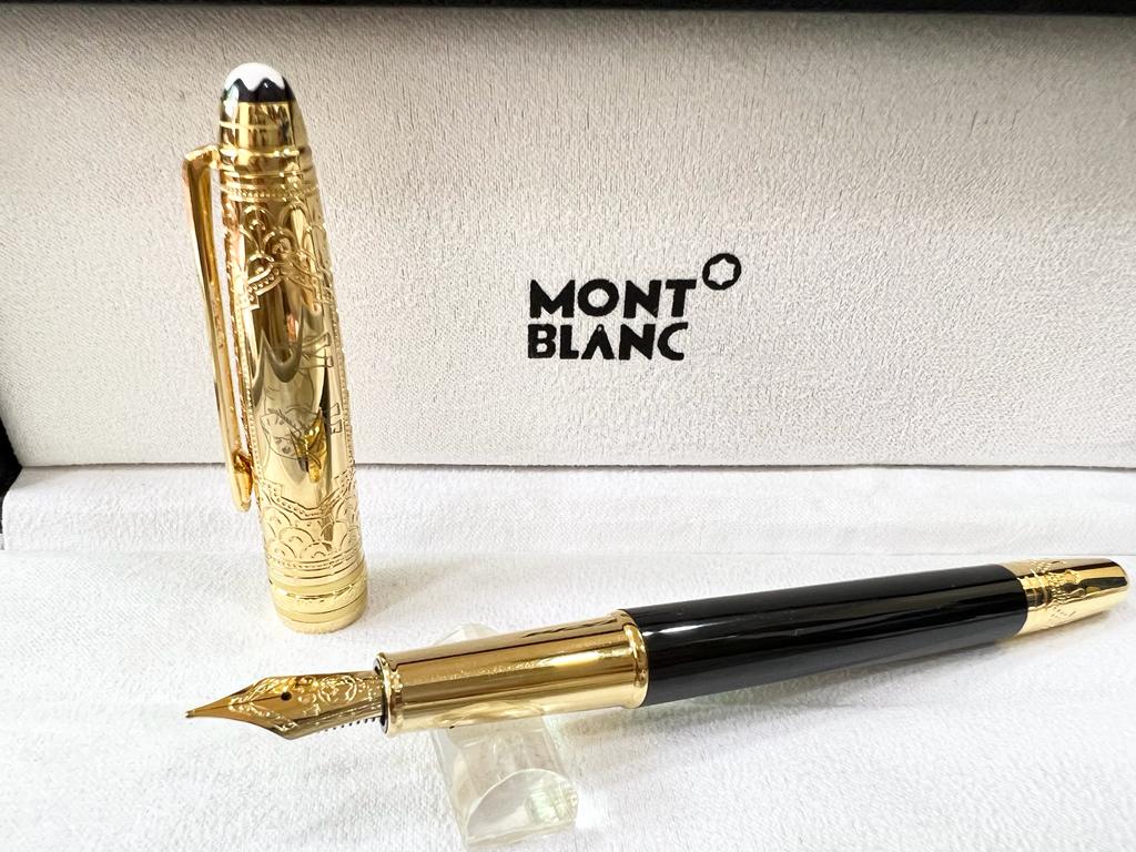 Montblanc pen box - Etsy 日本 【希少】 モンブラン 万年筆 作家