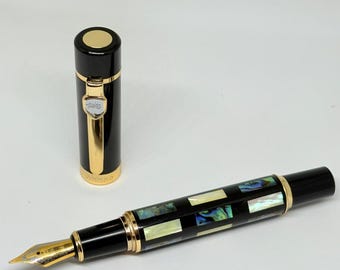 Jinhao Tiefsee Füllfederhalter - Helle Muschel, Mittlere Feder