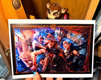 Impression d'art des arcanes | Cartes postales de 4 x 6 pouces, encres Epson éclatantes