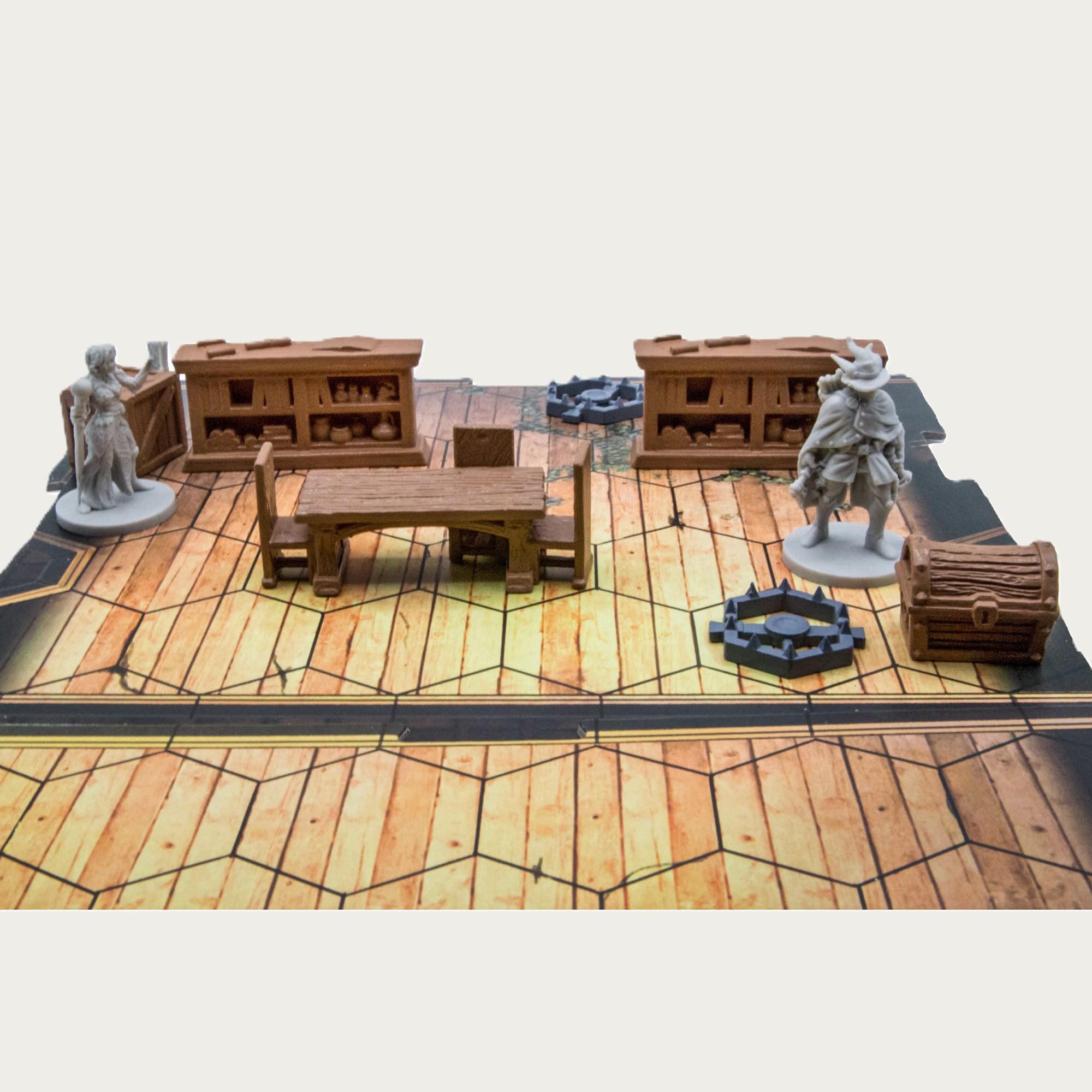 Dungeon Terrain MEGA BUNDLE STL Files – Furniture, Loot & Traps for Dnd ...
