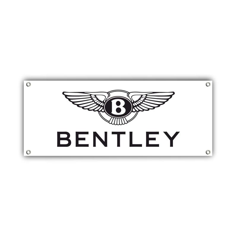 Bentley Logo Vinyl Banner, Garage Decor, Car Shop Sign - Etsy