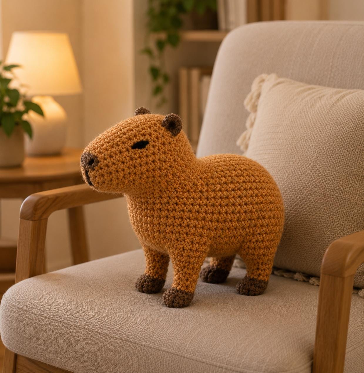 37 Capybara Crochet Patterns for Cute Amigurumi, Plushies, and Giftable Makes 2 Crochet Capybara Plush Handmade Soft Toy Gift for Animal