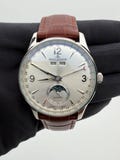 Vintage Jaeger-LeCoultre Automatic Movement Stainless Steel Body, Leather Strap Men Watch | Gift For Men | Birthday Gift | Christmas Gift product logo