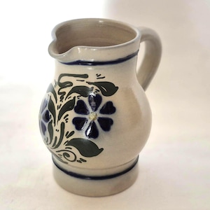 Vintage Alsatian Stoneware Pitcher from Betschdorf - Made in France by Paul Schmitter