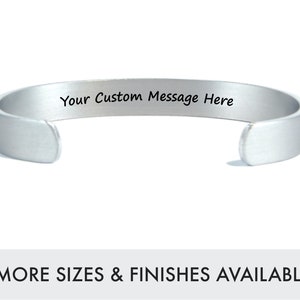 Custom Cuff Bracelet DESIGN YOUR OWN | Graduation Gift | Best Friend Birthday Gift | Personalized Coordinates Bracelet | Addiction Recovery