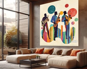 50's BURWOOD社製 ウォールデコ ジャスミュージシャン 50's BURWOOD社製 ウォールデコ ジャスミュージシャン 50's BURWOOD社