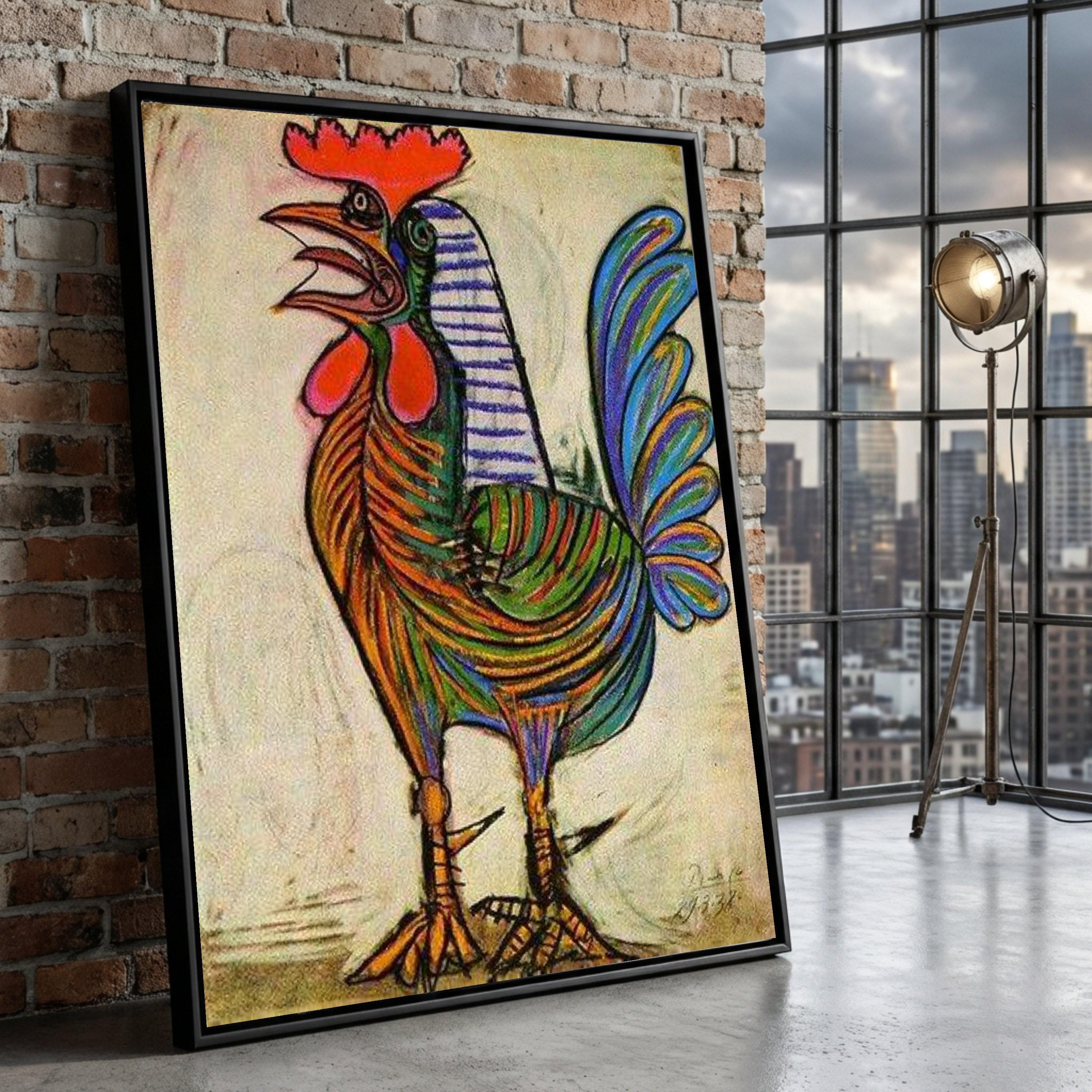 Picasso the rooster - Etsy 日本