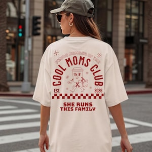 Cool Moms Club Funny Shirt, Gift for Mom, Mother's Day T-shirt, For Cool Moms, A funny Mother's Day gift, for Mother's Day