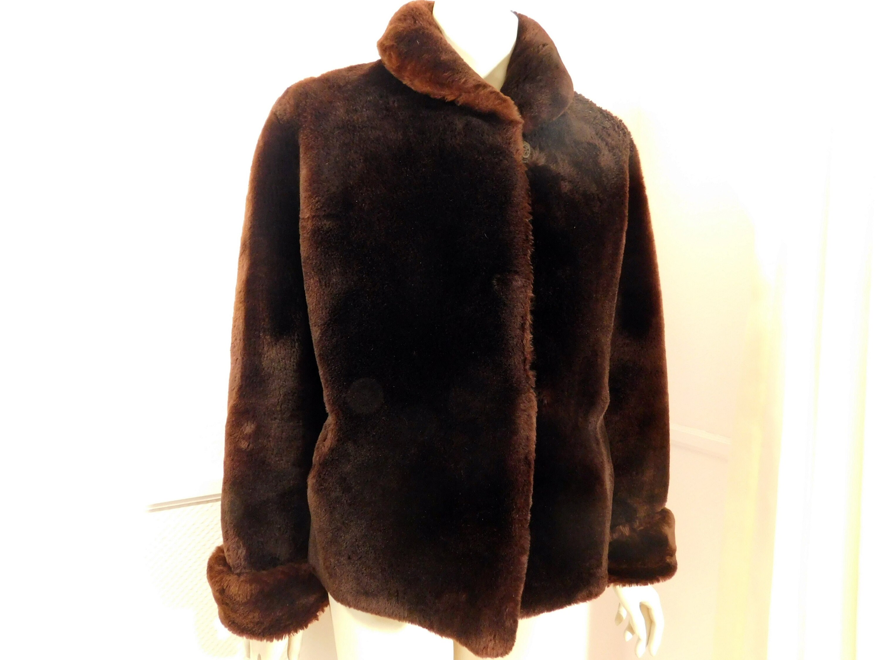 Mouton Fur Coat - Etsy