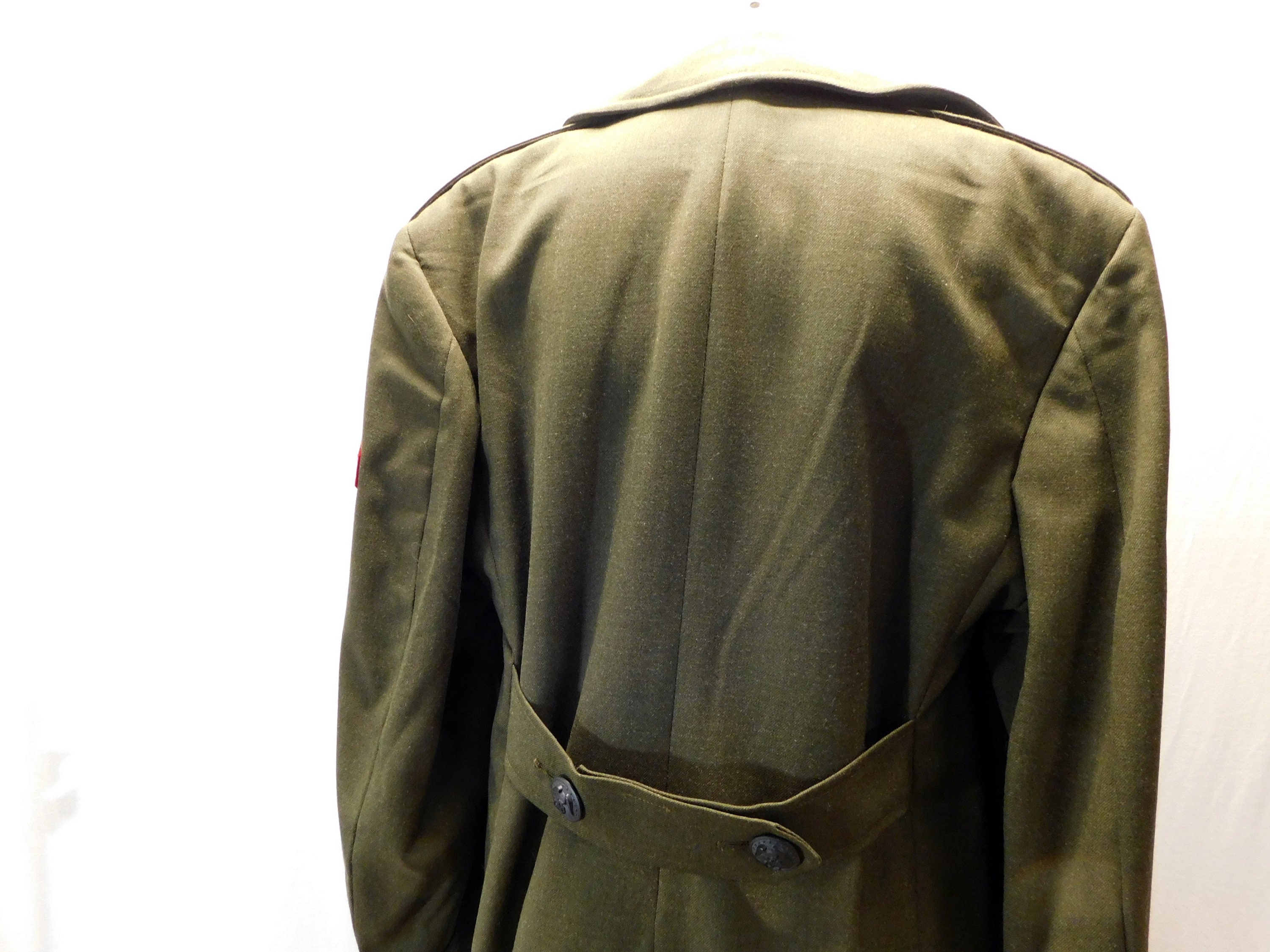 Vintage Military Marine Corps Wool Overcoat, Dress Coat Vintage Military Marine Corps Wool Overcoat, Dress Coat