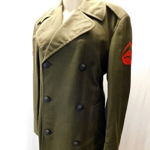 dress blue overcoat usmc New 30S - USMC US Marine Corp Dress Blue Jacket Coat DSCP Crown Clothing  Uniform