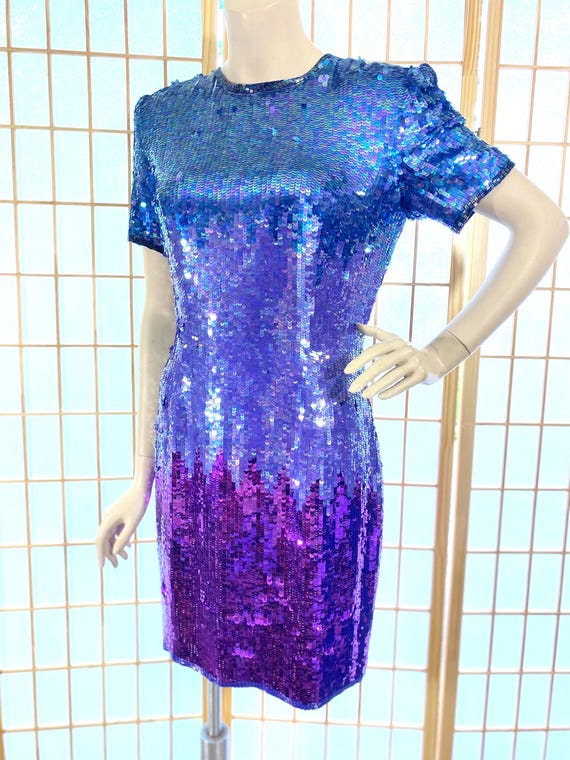purple and blue ombre dress Purple Ombre Dress