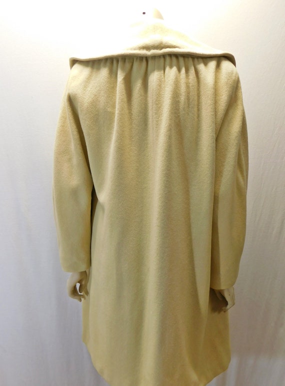 Vintage 60s ivory wool coat, Angelique by Country… - image 5