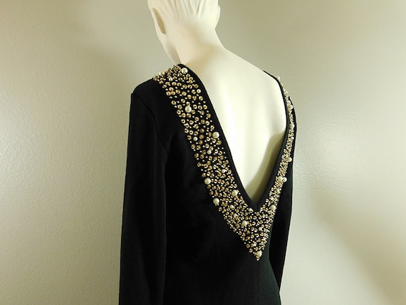 80s little black dress