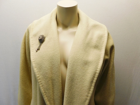 Vintage 60s ivory wool coat, Angelique by Country… - image 2