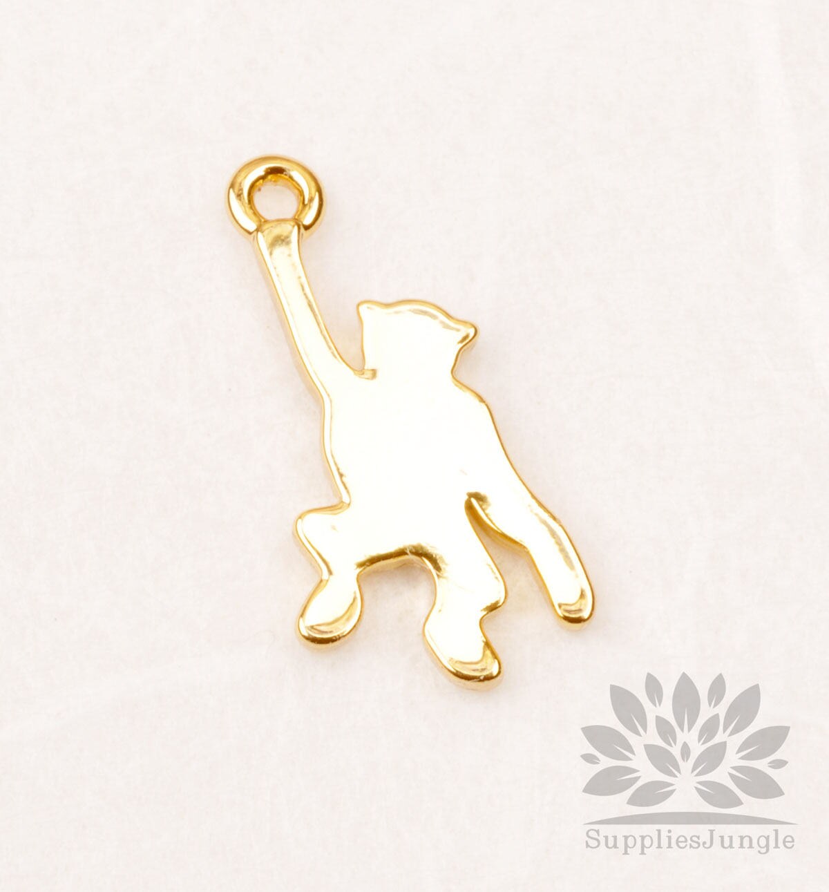 アクセサリー Monkey P865-01-G// Glossy Gold Plated Animal Series Mini Monkey