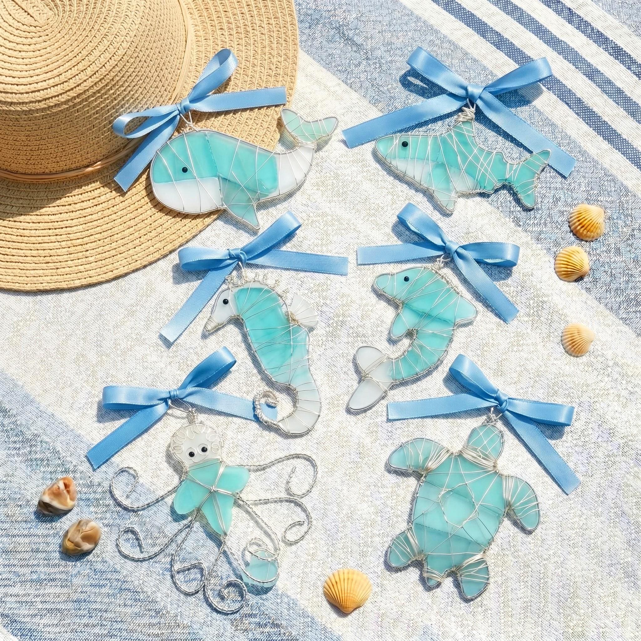 シーグラスキーホルダー - Etsy 日本